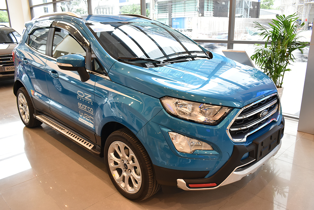 EcoSport 1.5L AT Ambiente với thiết kế ngoại thất mới mạnh mẽ